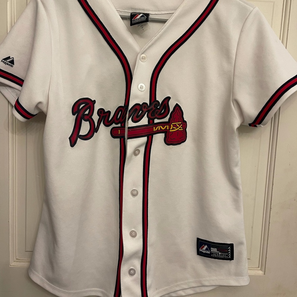 Women’s Atlanta Braves Majestic Made in USA Jersey Large
